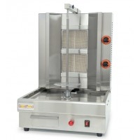 Аппарат для шаурмы газовый с двигателем GoodFood SM2MG 