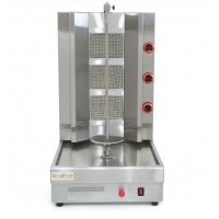 Аппарат для шаурмы газовый с двигателем GoodFood SM3MG 