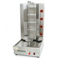 Аппарат для шаурмы газовый с двигателем GoodFood SM4MG 