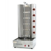 Аппарат для шаурмы газовый с двигателем GoodFood SM5MG 