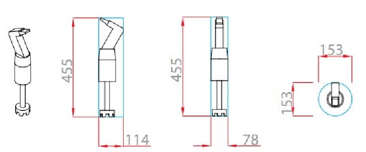 Миксер погружной ручной Robot Coupe Micromix 230V