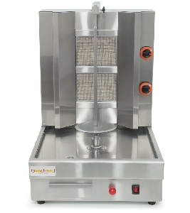 Аппарат для шаурмы газовый с двигателем GoodFood SM2MG 