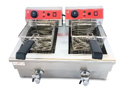 GoodFood Фритюрница электрическая профессиональная EF88 кран