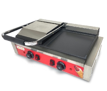 Гриль контактный GoodFood ECG201RF с жарочной поверхностью