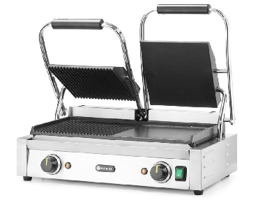 Гриль контактный (прижимной) Hendi 263907 двойной (ребро/гладкий)