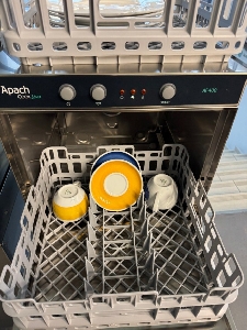 Посудомоечная машина профессиональная Apach AF 400 DDP (помпа) 