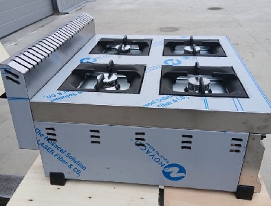 Плита газовая 4х конфорочная Silver 2907-PR