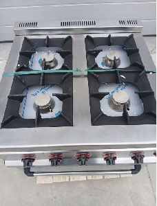 Плита газовая 4х конфорочная с духовкой Silver KZN-80