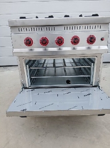 Плита газовая 4х конфорочная с духовкой Silver KZN-80