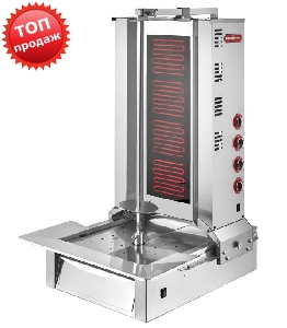 Аппарат для шаурмы SILVER AD 04 (с нижним электроприводом) Аппарат для шаурмы SILVER AD 04 (с нижним электроприводом)