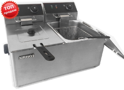 Фритюрница AIRHOT EF10+10 Фритюрница AIRHOT EF10+10